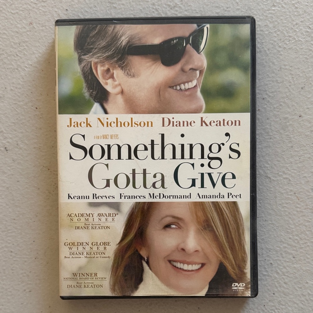 Something's Gotta Give DVD